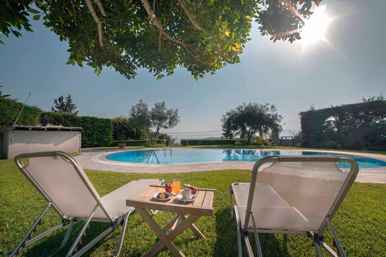 Marina View Luxury Home Gouvia Exterior foto